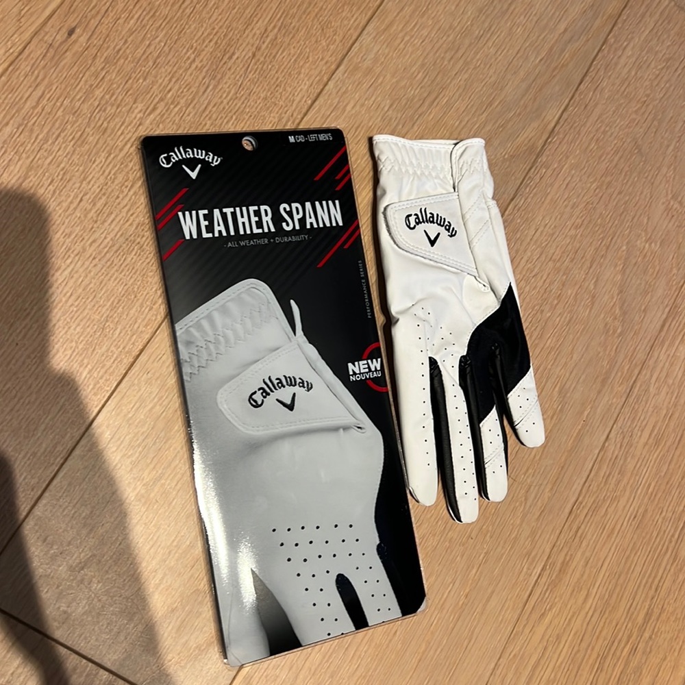 Callaway left handed Medium Glove